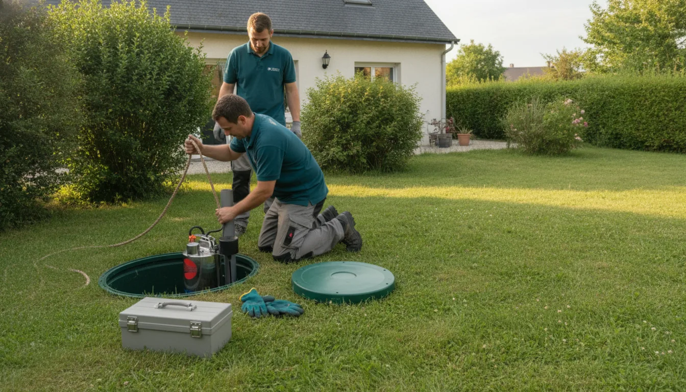 Dépannage pompe de relevage Châteaubriant – méthode / geste technique